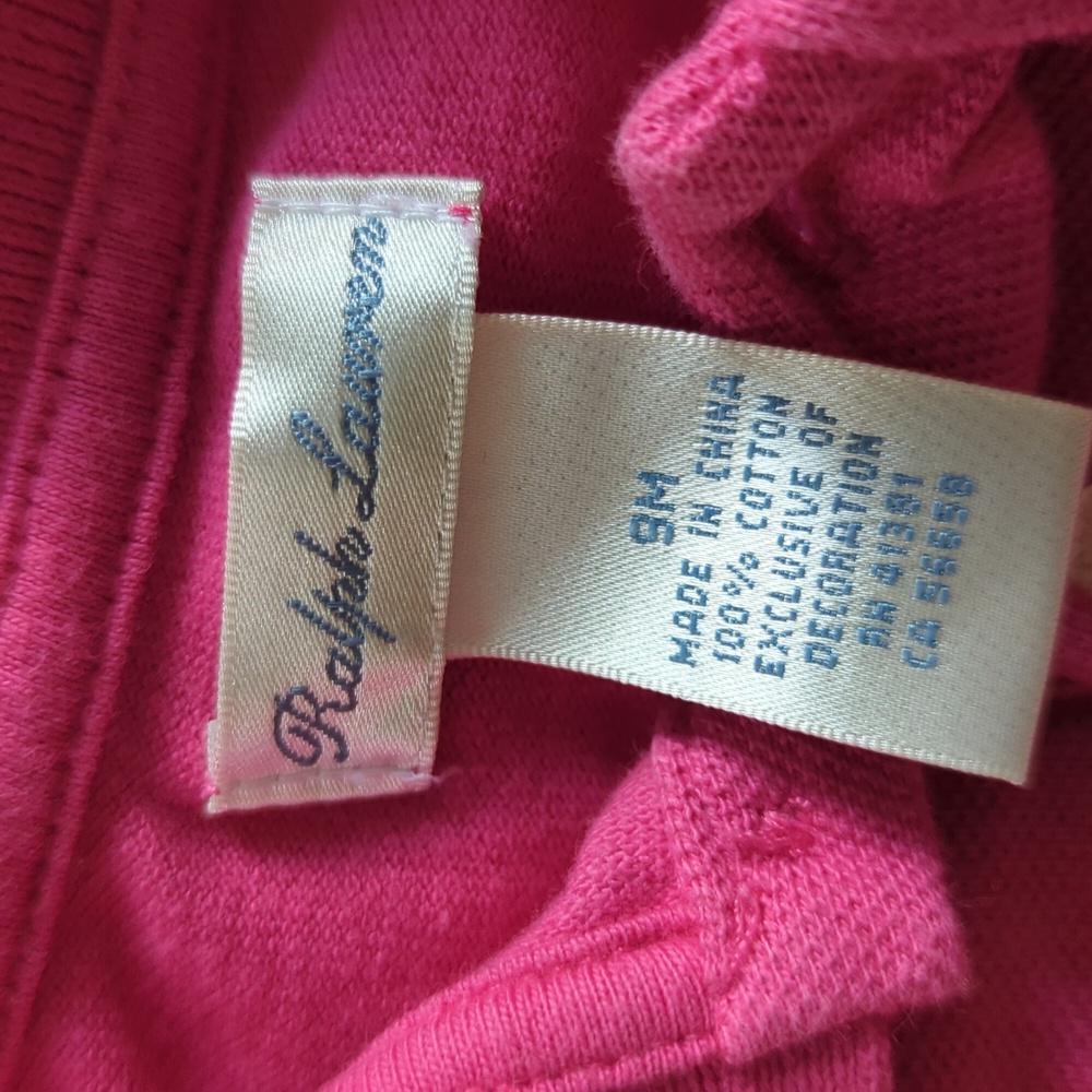 Ralph Lauren toddler polo‎ dress with ruffle bottom - Picture 6 of 6